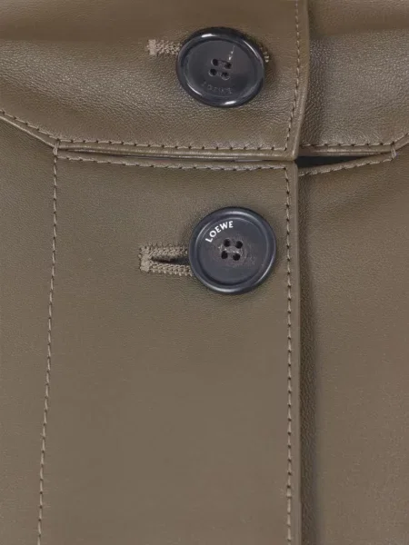 Geanta de piele Loewe verde