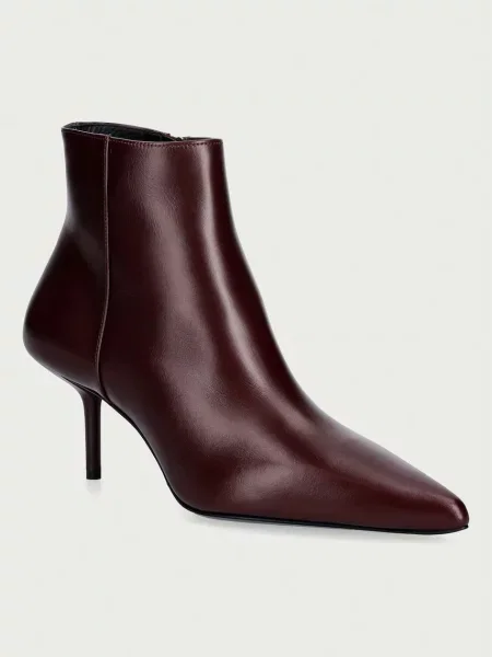 Max Mara botine pentru femei din piele