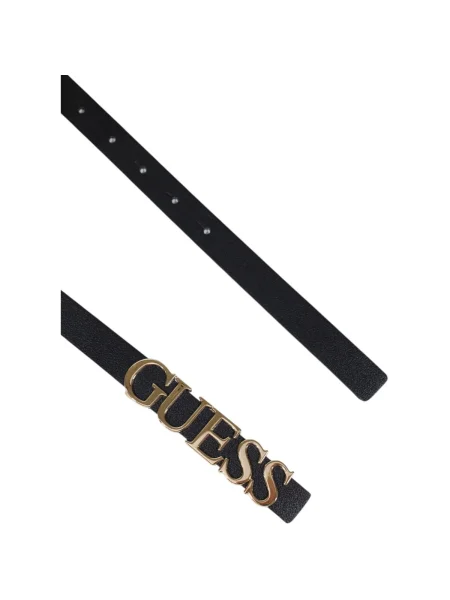 Cu centură curea Guess negru