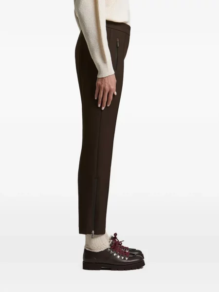 Pantaloni Peserico conici maro