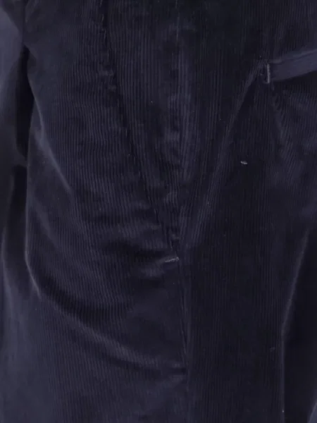 Pantaloni Pt Torino de catifea cord albastru