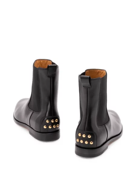 Botine chelsea Tod's din piele negru