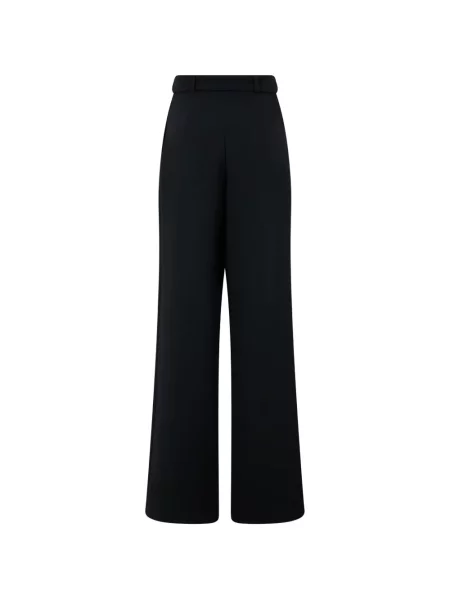 Cu centură pantaloni Alberta Ferretti negru