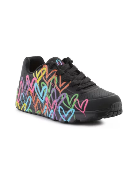 Skechers Tenisice Uno Lite-Spread The Love crna