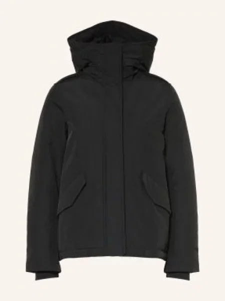 Woolrich Péřové Bundy černá