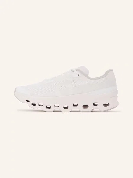 On Sneakersy Cloudmonster Void weiss białe