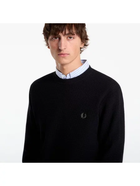 Fred Perry sweter czarny