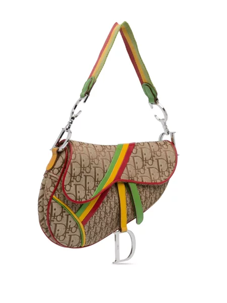 Kabelka Christian Dior Pre-owned hnědá