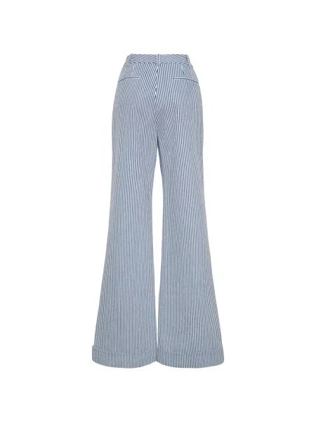 Pantaloni Adam Lippes albastru