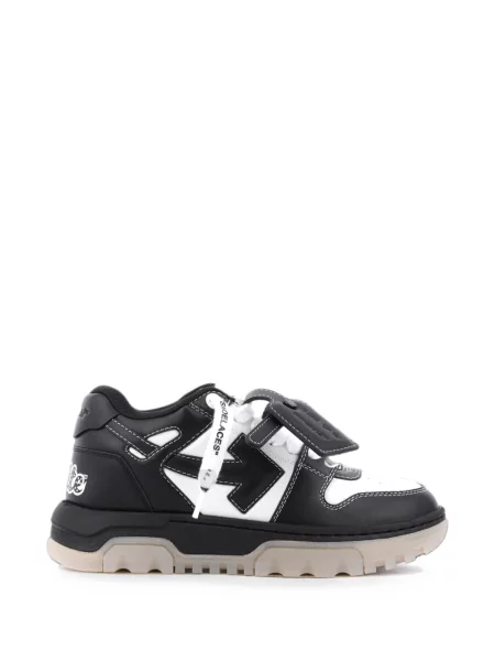 Sneakerși Off-white business alb