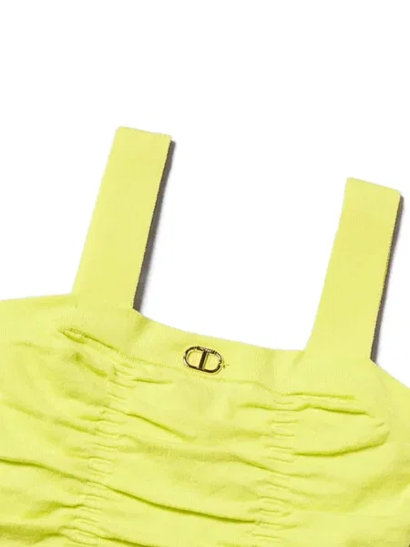Top dziecięcy Twinset żółty