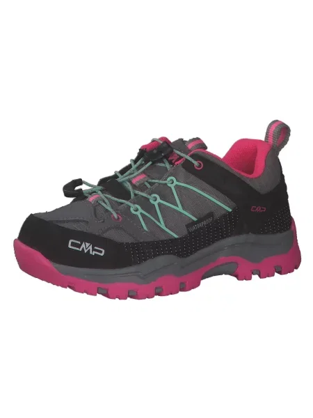 Chłopięce Niskie buty trekkingowe CMP Rigel Waterproof szare