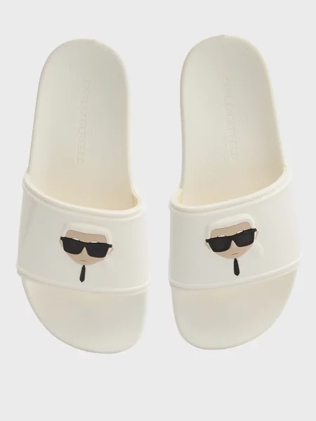 Шлепанцы Karl Lagerfeld белые