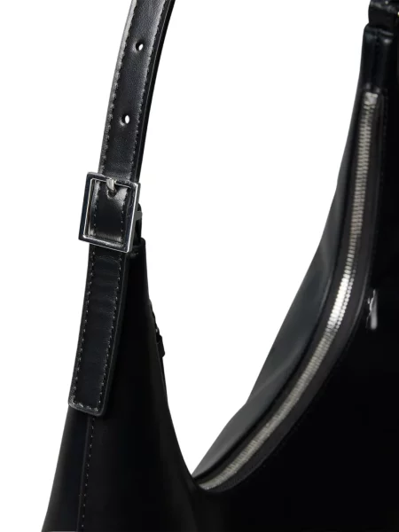 Geanta de piele Calvin Klein din piele negru