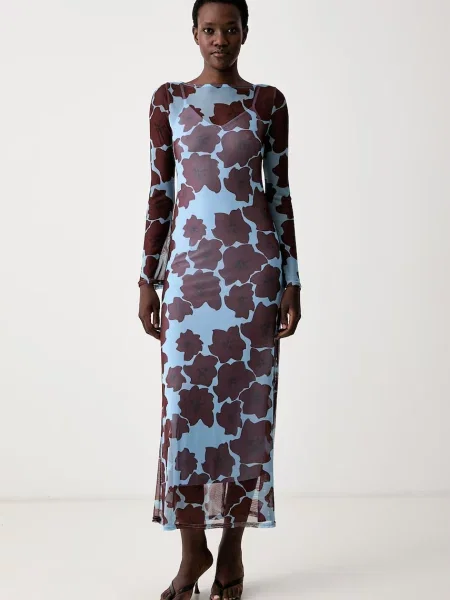 Never Fully Dressed rochie albastru