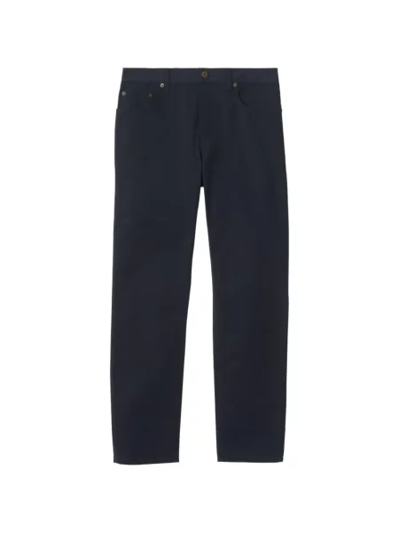 Pantaloni Burberry albastru