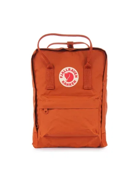 Torebka Fjällräven w miejskim stylu brązowa