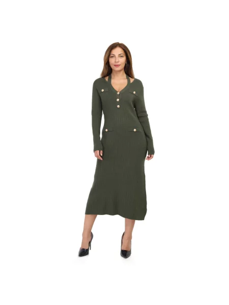 Haljina La Modeuse kaki