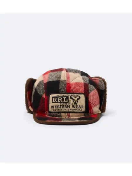 Вълнена шапка с козирки Rrl