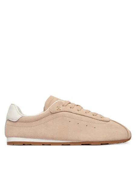 Tommy Hilfiger Sportcipők Th Bella Low Runner Suede rózsaszín