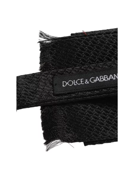 Krawat Dolce And Gabbana czarny