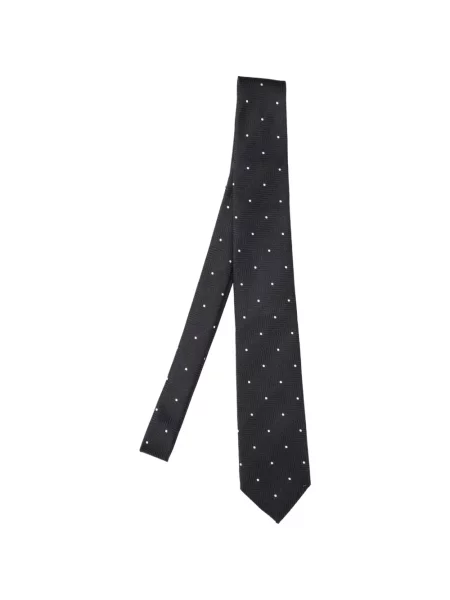 Cravată Tom Ford cu buline negru