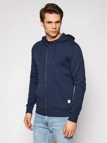 JACK & JONES Jopa na temno modra