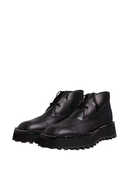 Matlasat botine Dolce & Gabbana negru