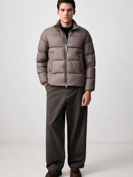 Woolrich πουπουλένιο μπουφάν ανδρικό μπεζ