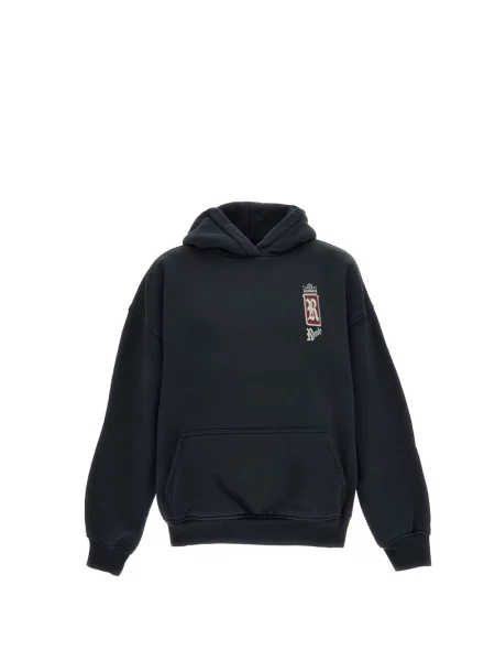 Majica s kapuljačom Rhude s printom plava