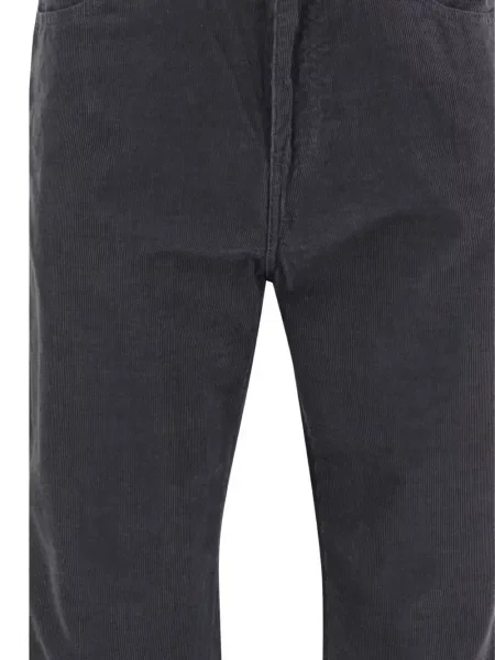Samt hlače Carhartt Wip siva