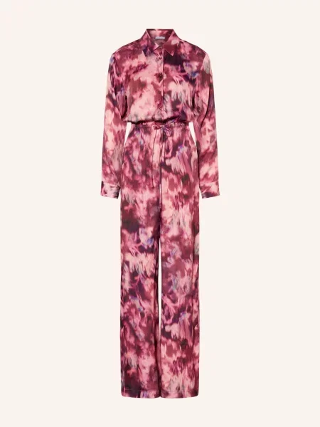 Mrs & Hugs Kombinezon Z Satyny rot bordowy