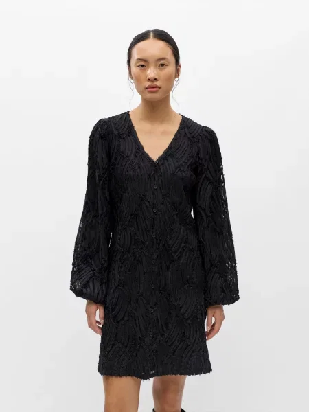 OBJECT Rochie OBJLUCIE LUKA' negru