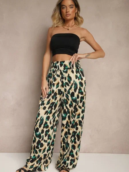 Pantaloni Saliandra închis verde