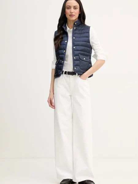 Tommy Hilfiger Brezrokavnik Mornarsko modra
