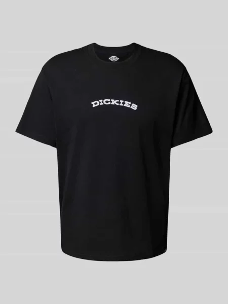 T-shirt z nadrukiem z logo Dickies czarna