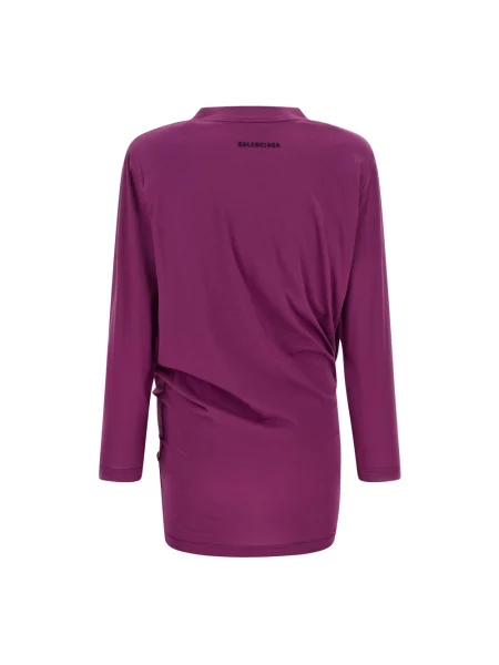 Top Balenciaga fioletowy