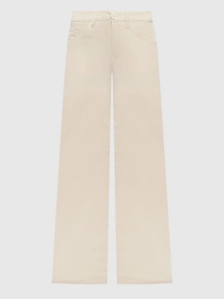 Вельветові штани кльош Jacklyn Dondup бежеві