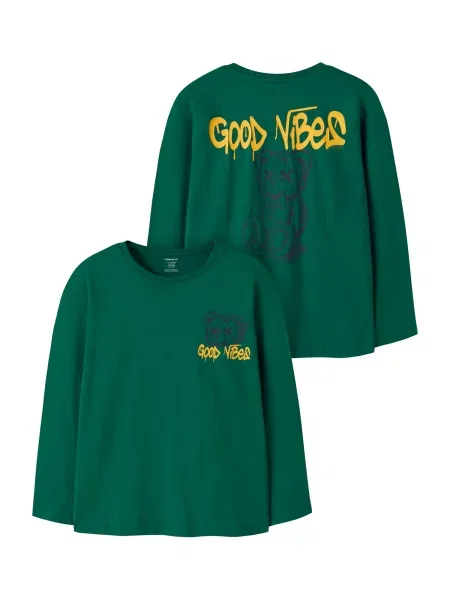 NAME IT Tricou NKMODIIN închis / galben / verde închis albastru