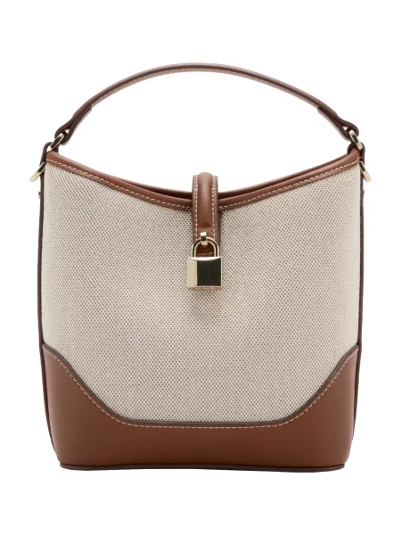 MANGO Poșete BAG BILMAC / cappuccino maro