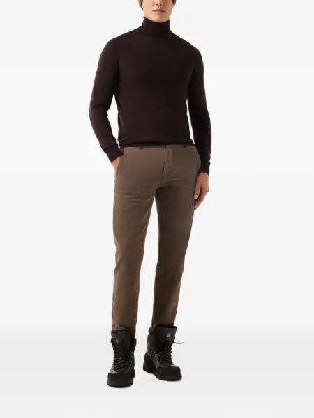 Pantaloni Bogner de catifea cord casual maro