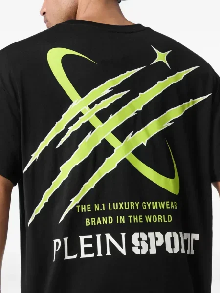 Tricou Plein Sport cu imagine negru