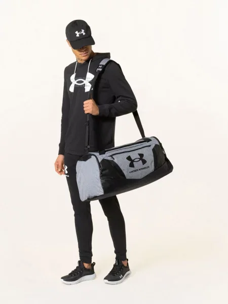 Torba Under Armour Undeniable Duffle M 58 l pitch gray medium heather/black/black czarna