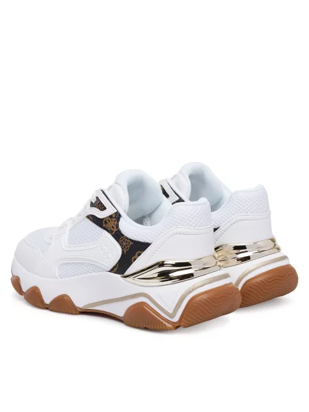 Sneakersy Guess FLTMZZ biela