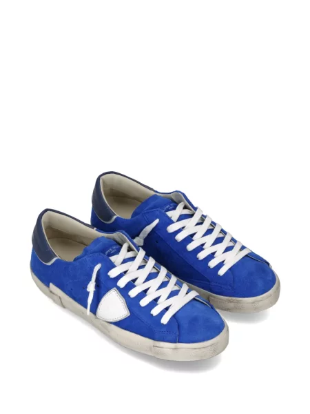 Sneakerși Philippe Model Paris din piele albastru