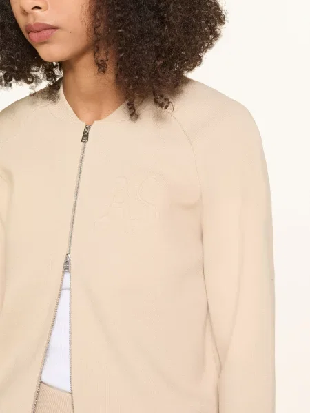 Allsaints Bluza Sonny beige beżowa