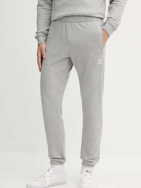Adidas Pantaloni trening Trefoil Essentials gri