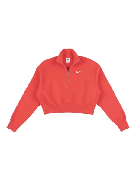 Tricou Nike din fleece plisat până la genunchi albastru
