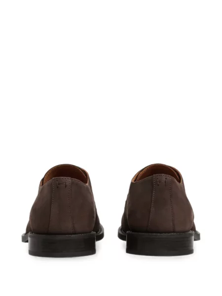 Pantofi derby Hackett London din piele maro