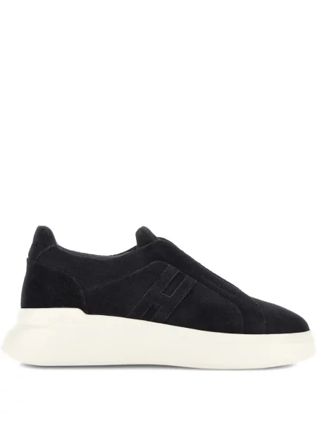 Sneakerși Hogan cu autograf albastru